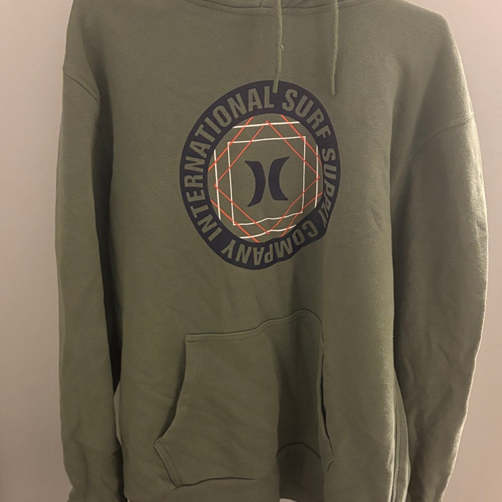Hurley International Surf Supply Olive Hoodie